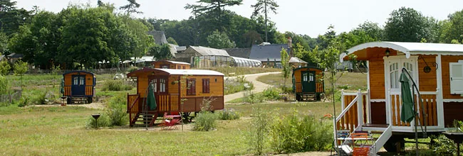 Les Roulottes du Moulin à Chenillé-Changé, Maine-et-Loire (49)