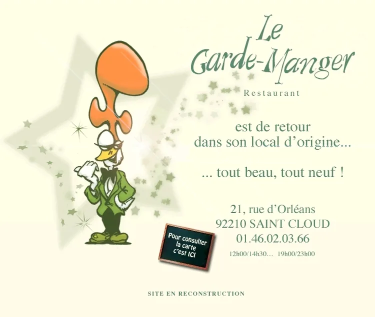 LE GARDE MANGER à Saint-Cloud, Hauts-de-Seine (92)