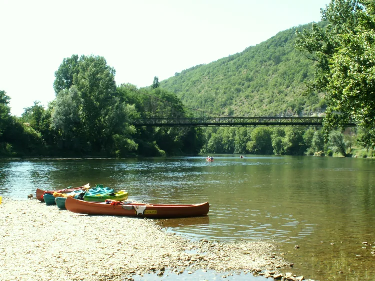 Le Lot Canoë-Kayak à Anglars-Juillac, Lot (46)