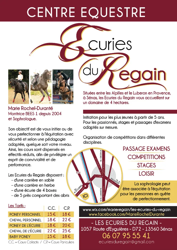Les Ecuries du Regain à Sénas, Bouches-du-Rhône (13)