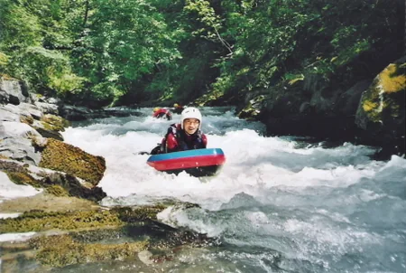 Hydrospeed dans les gorges de la Bonne