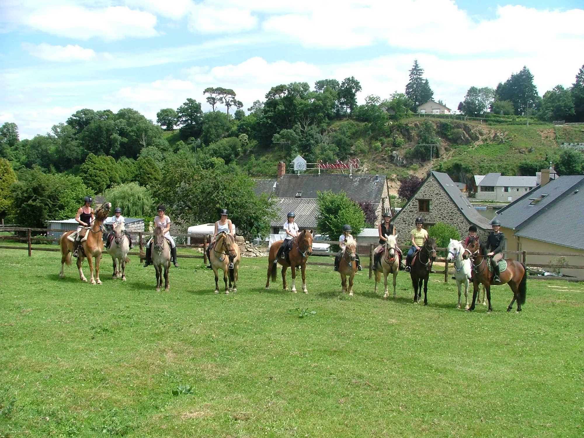 Maine Attelage à Villiers-Charlemagne, Mayenne (53)