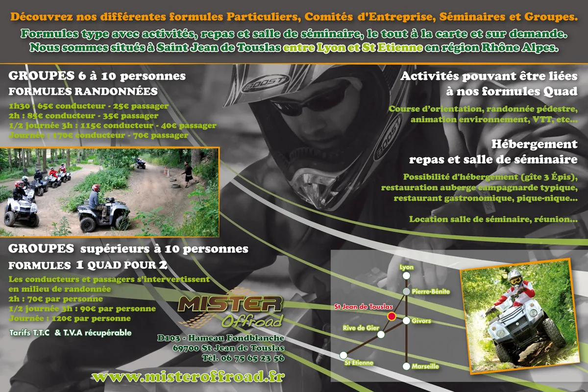Mister Offroad à Saint-Jean-de-Touslas, Rhône (69)