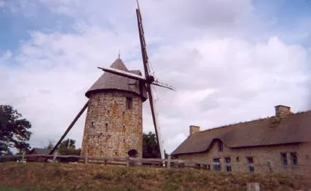 Moulin à Vent du Cotentin à Fierville-les-Mines, Manche (50)