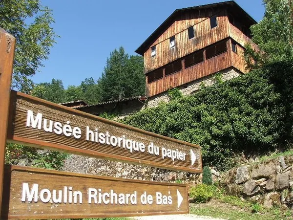 Moulin Richard-De-Bas, Musée Historique du Papier à Ambert, Puy-de-Dôme (63)