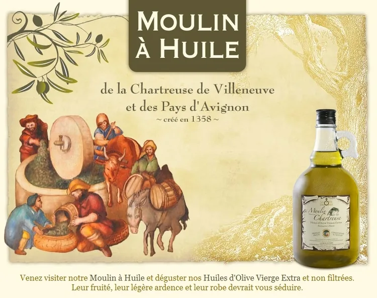 Moulin à Huile de la Chartreuse à Villeneuve-lès-Avignon, Gard (30)