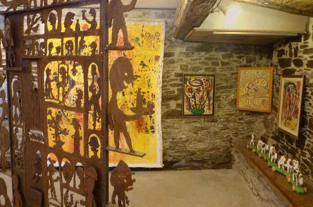 Une des salles d'exposition du Musée