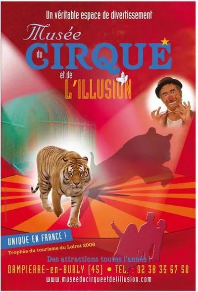 Musée du Cirque et de l'Illusion à Dampierre-en-Burly, Loiret (45)