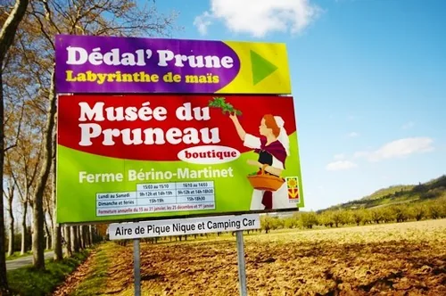 Musée du Pruneau à Lafitte-sur-Lot, Lot-et-Garonne (47)