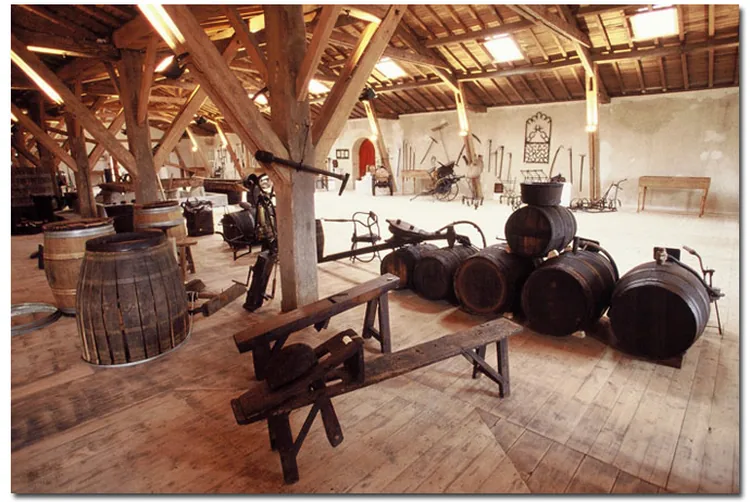 Musée du vin et de la vigne à Portets, Gironde (33)