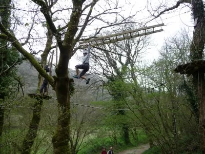 Parc Aventure de la Vallée de l'Hyères à Carhaix-Plouguer, Finistère (29)