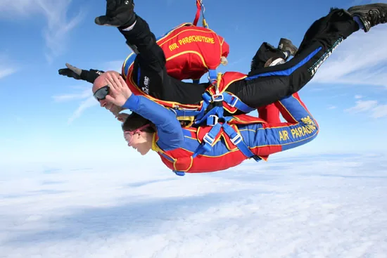 Parachutisme 220 km Air à Loudun, Vienne (86)
