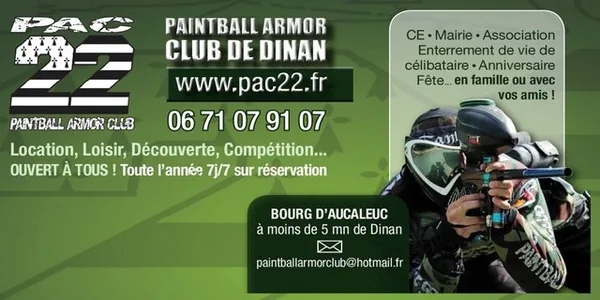 Paintball Armor Club 22 à Aucaleuc, Côtes-d'Armor (22)