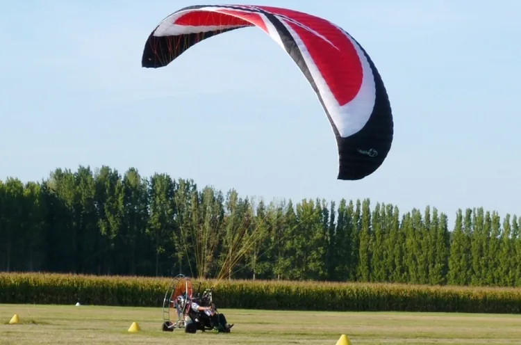 Parascendance à La Réole, Gironde (33)
