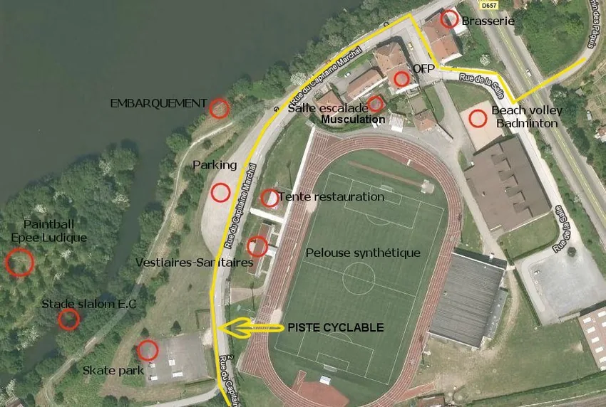 Parc Nautique et Loisirs à Frouard, Meurthe et Moselle (54)