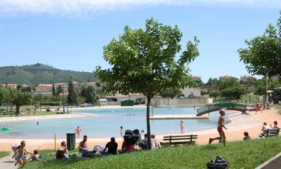 Plan d'Eau des Marres à Sisteron, Alpes-de-Haute-Provence (04)