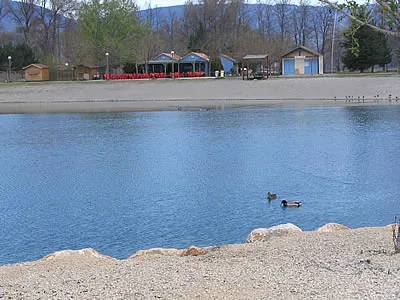 Plan d'Eau des Vannades à Manosque, Alpes-de-Haute-Provence (04)