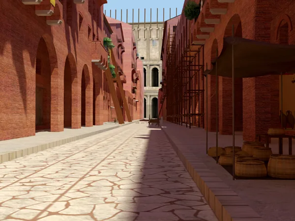 Plan de Rome à Caen, Calvados (14)