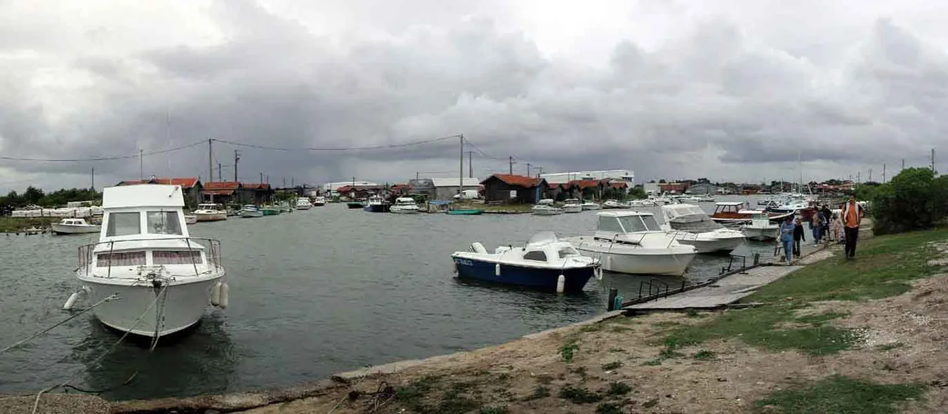 Port de Larros à Gujan-Mestras, Gironde (33)