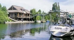 Port de l'Erdre à Nantes, Loire-Atlantique (44)