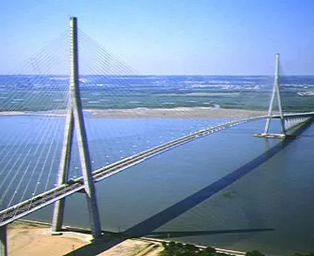 PONT de NORMANDIE à Honfleur, Calvados (14)