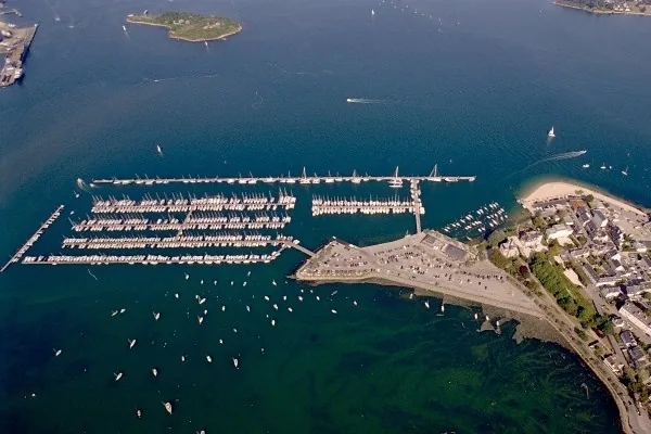 Port de Kernevel à Larmor-Plage, Morbihan (56)