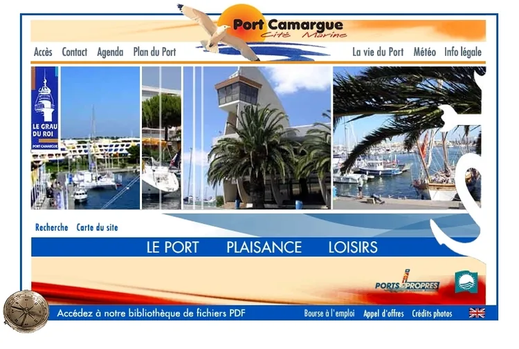Port Camargue à Le Grau-du-Roi, Gard (30)