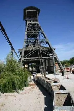 Puits de Mine Hély d'Oissel/ Musée de la Mine à Gréasque, Bouches-du-Rhône (13)
