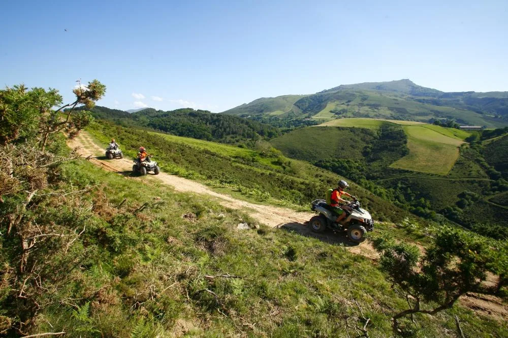 Quad Pays Basque à Saint-Pée-sur-Nivelle, Pyrénées-Atlantiques (64)