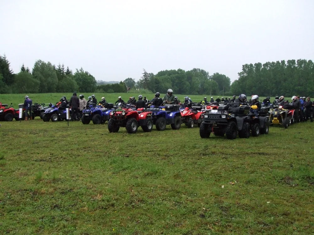Possibilité de venir avec son quad....