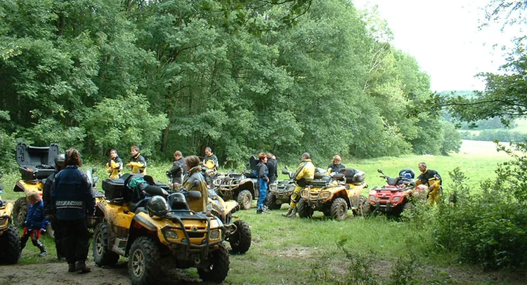 Quad Balade à Le Gault-Soigny, Marne (51)