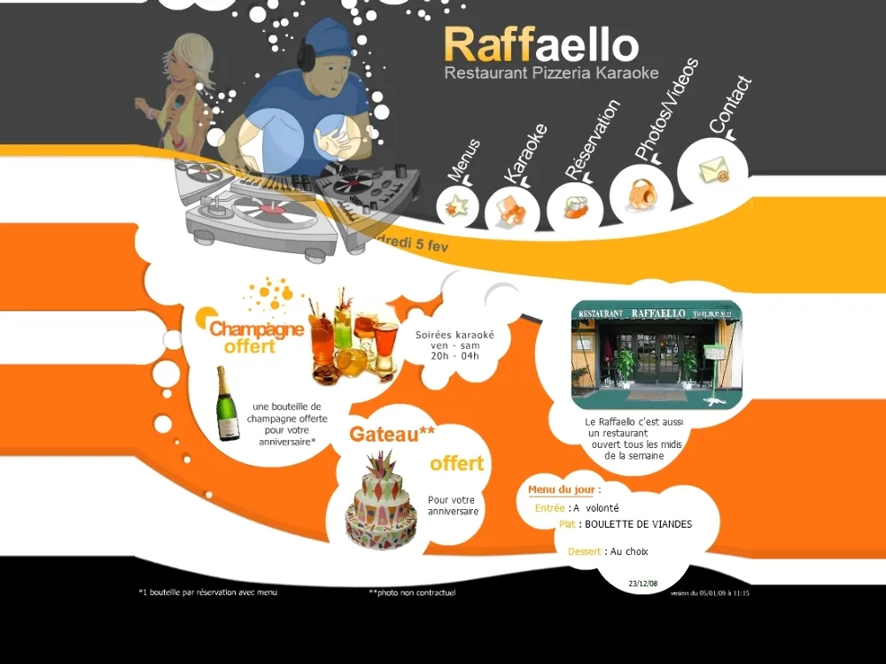 RAFFAELLO - KARAOKÉ à Saint-Ouen-l'Aumône, Val d'Oise (95)
