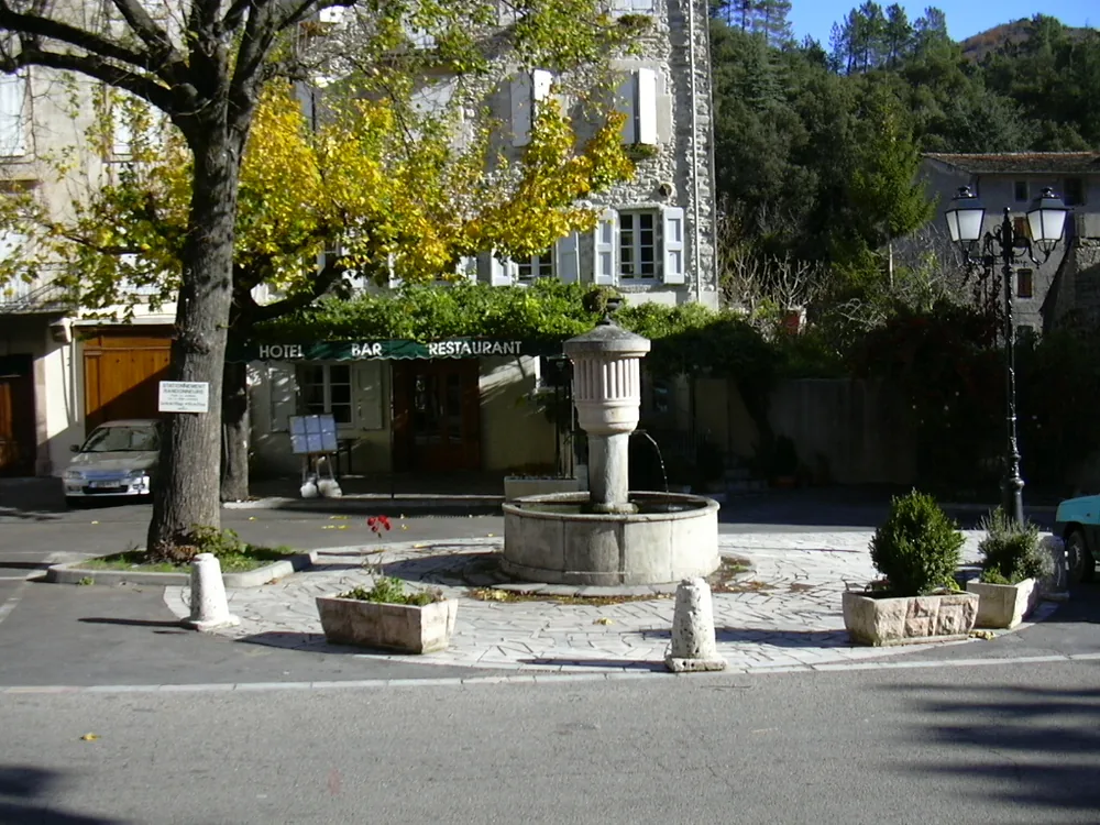 Saint André de Valborgne, Village Sur le Gardon à Saint-André-de-Valborgne, Gard (30)