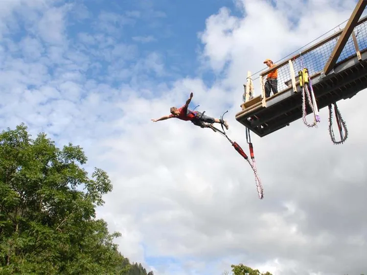 Saut a l'Élastique à la Bresse - Bol d'Air à La Bresse, Vosges (88)