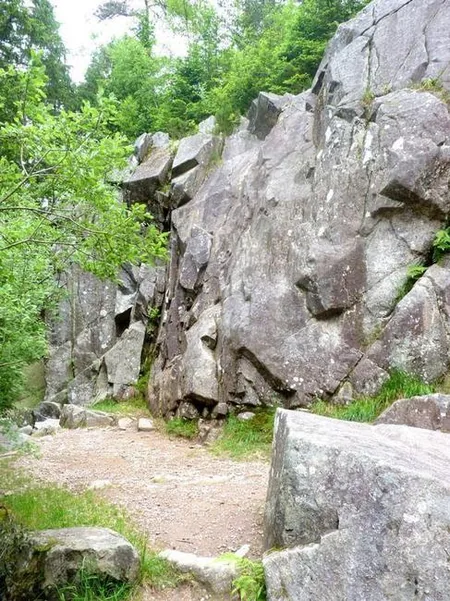 Site Naturel d'Escalade la Roche des Artistes à Gérardmer, Vosges (88)