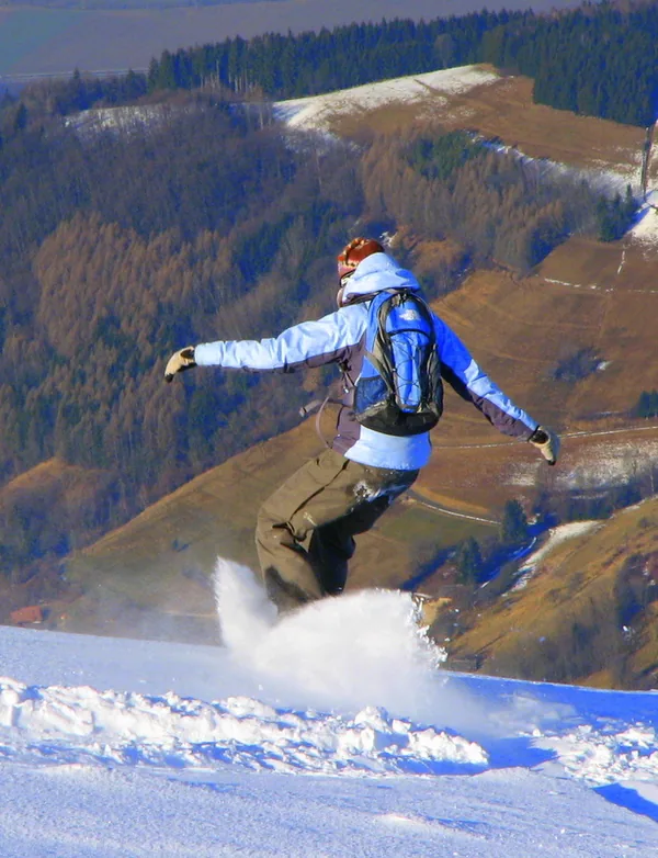 Snowboard à Chamrousse à Chamrousse, Isère (38)