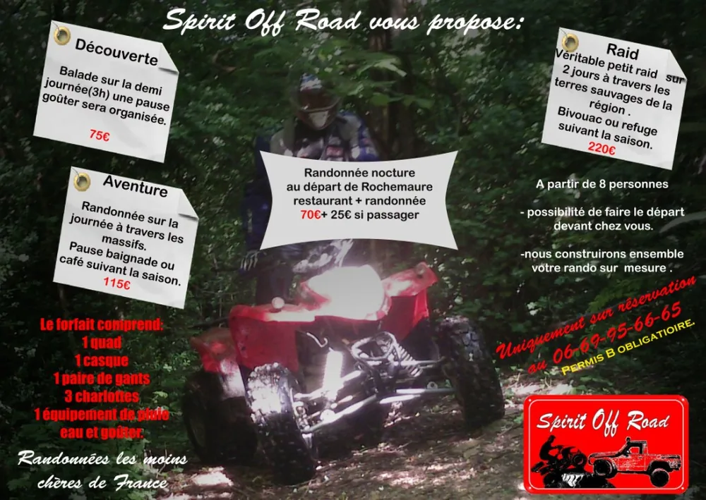 Spirit Off Road à Ancône, Drôme (26)