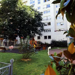 Square Bouzerait à Montrouge, Hauts-de-Seine (92)