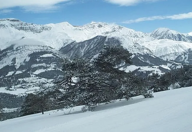 Station du Grand Puy à Seyne, Alpes-de-Haute-Provence (04)