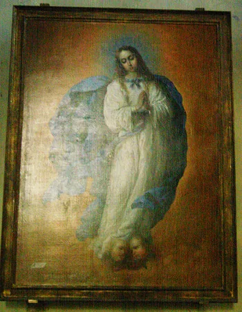 Tableau de l'Immaculée Conception à Langon, Gironde (33)