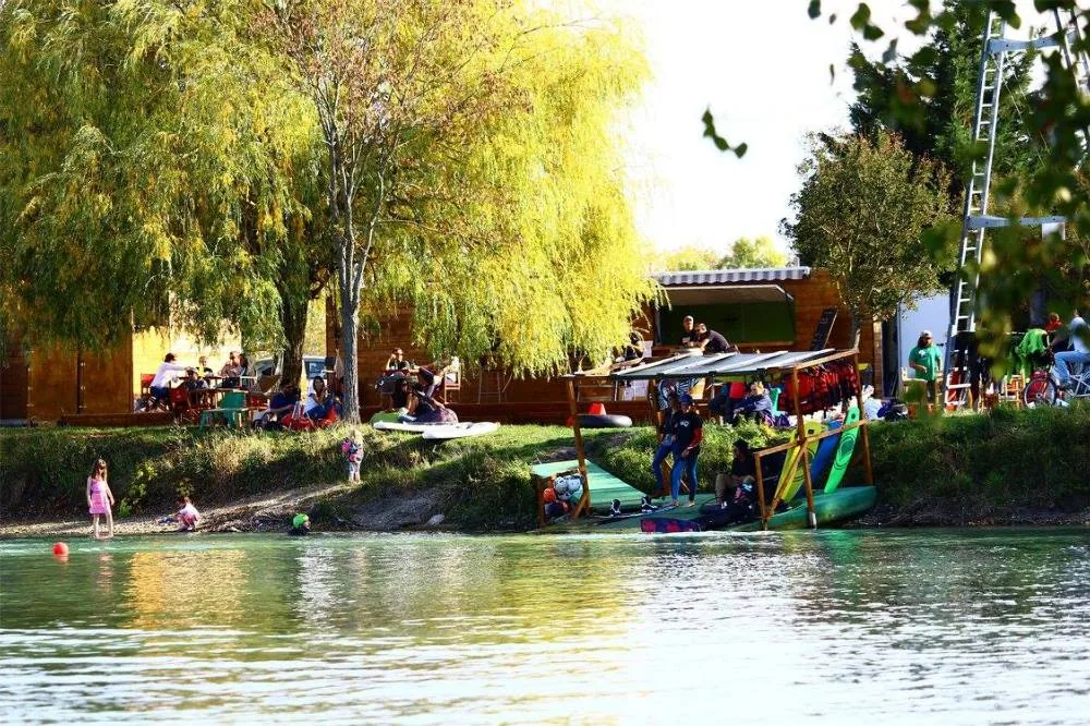 Téléski Nautique de Bram à Bram, Aude (11)