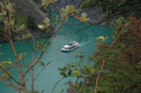 Traversées avec le Bateau la Mira à Treffort, Isère (38)