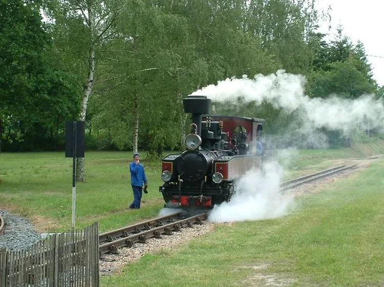 Train à Vapeur Historique de Rille à Rillé, Indre-et-Loire (37)