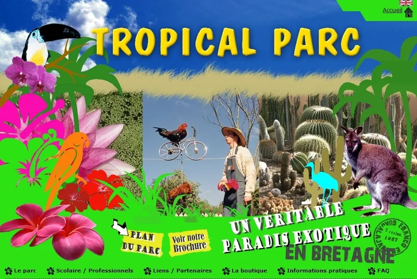 Tropical Parc à Saint-Jacut-les-Pins, Morbihan (56)