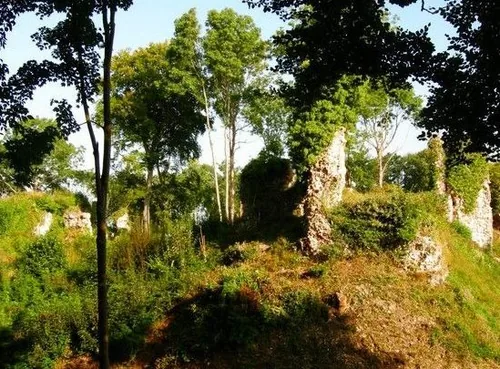 Vestiges du Château de Montfort à Montfort-sur-Risle, Eure (27)
