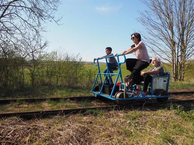 Vélorail de la Vallée du Spin à Dieuze, Moselle (57)