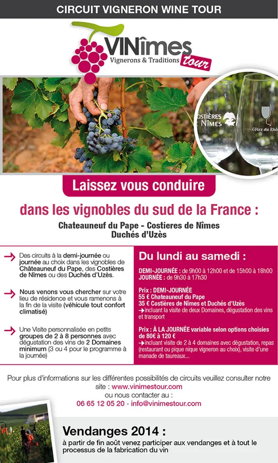 Vinimes Tour à Nîmes, Gard (30)