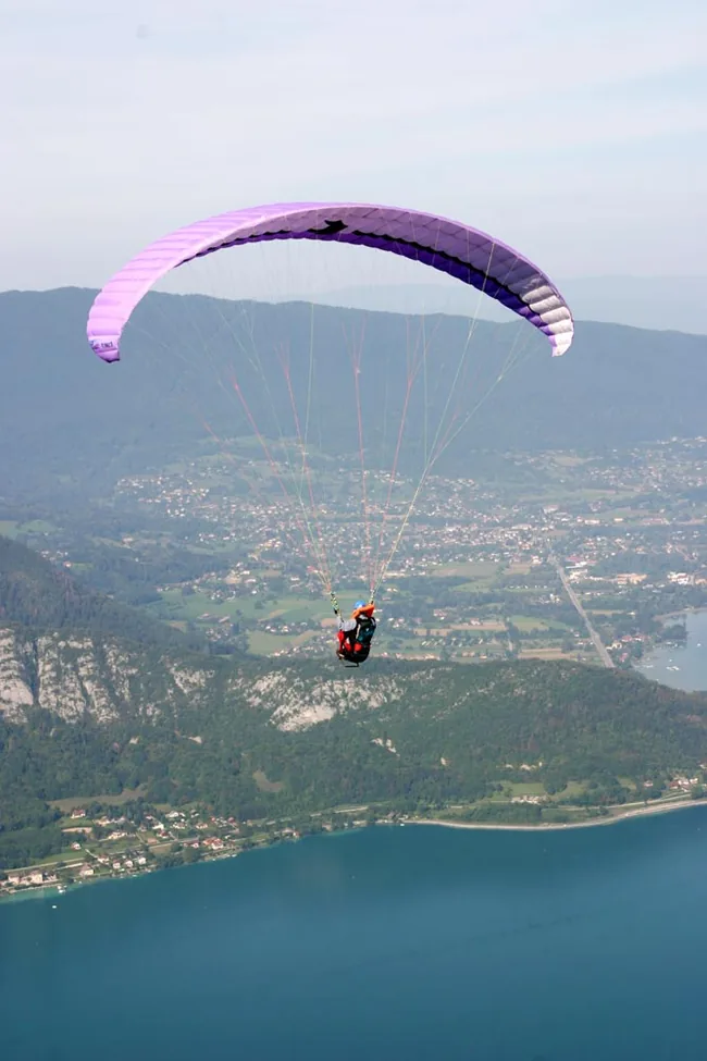Vol bi-place en parapente à Allevard, Isère (38)