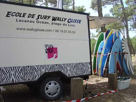 Wally Glisse à Lacanau, Gironde (33)