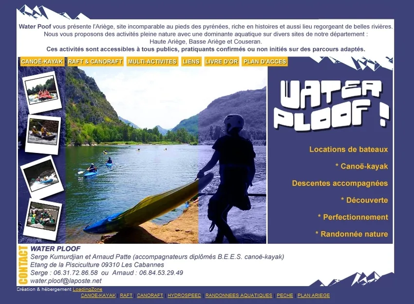 Waterploof-Eaux Vives à Les Cabannes, Ariège (09)